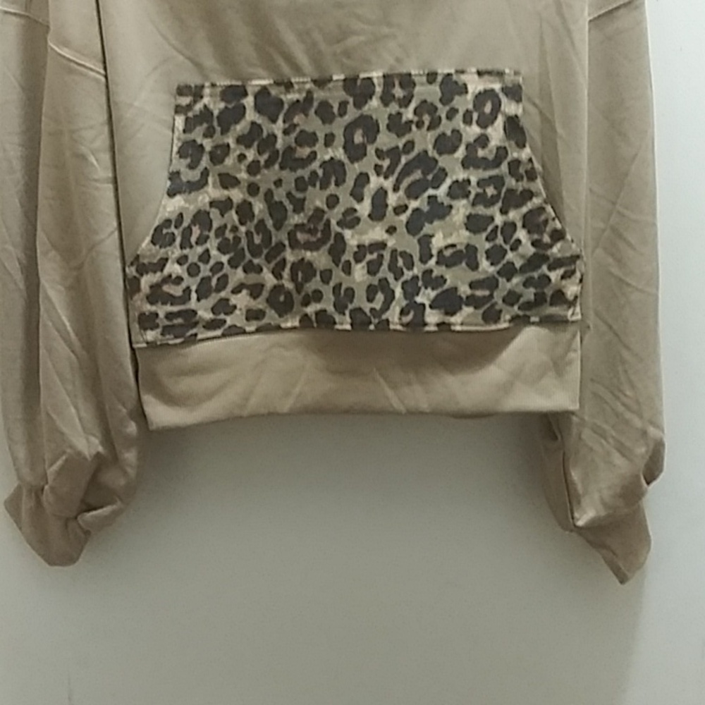 Zenana women's crop top sweater size L - Picture 3 of 4